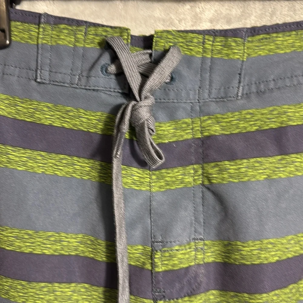 Prana shorts‎ Prana breathe shorts men’s size 28 Blue and Green Board Shorts
